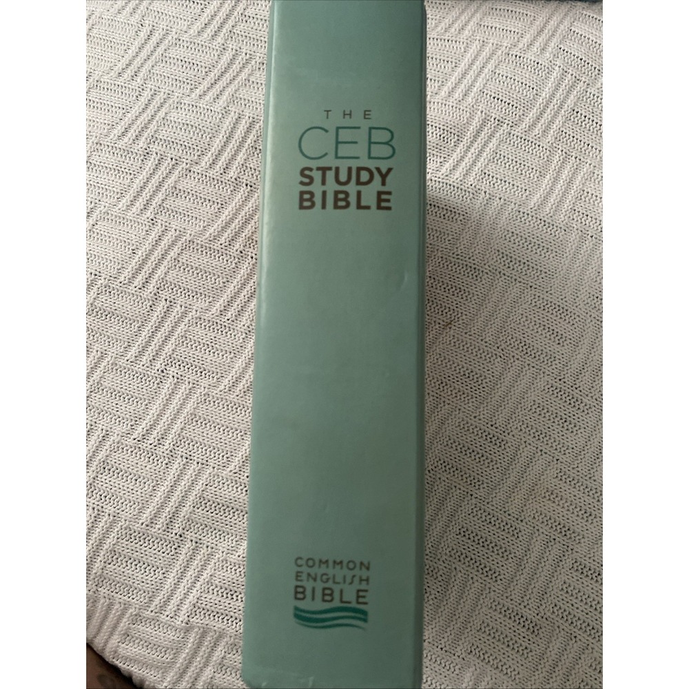 The CEB Study Bible Common English 2013 Hardcover First Edition - Picture 3 of 9